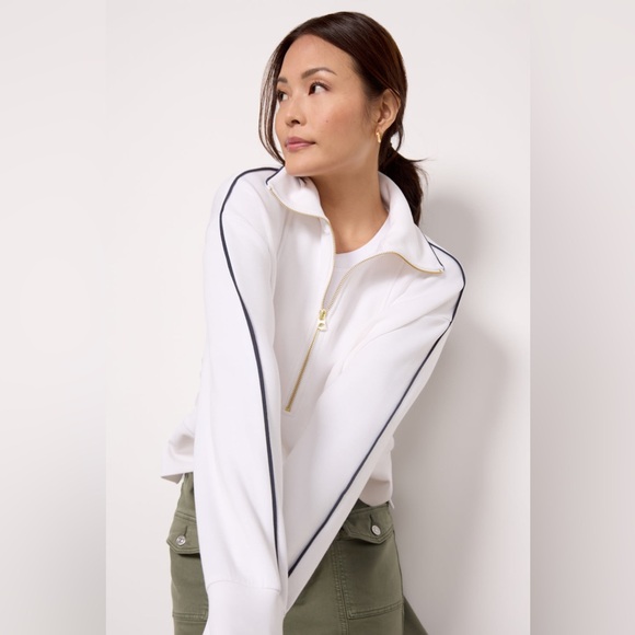 Varley Davenport Half Zip Sweater XL - Picture 4 of 9